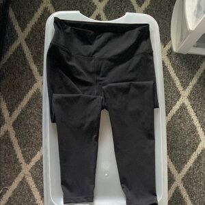 American Eagle Outfitters Black Leggings High Waist Full Length